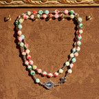 6mm Pastel UV-Glow Rosary Bracelet