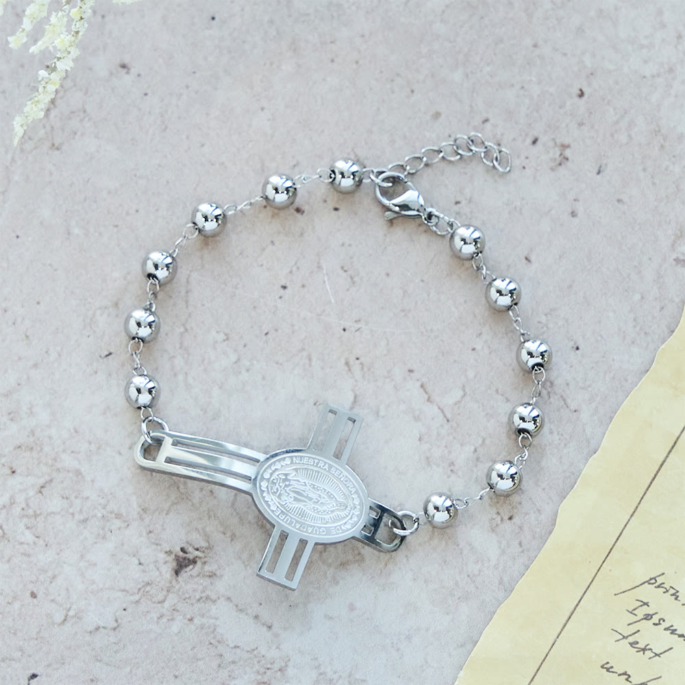 Grace-Filled Beaded Bracelet