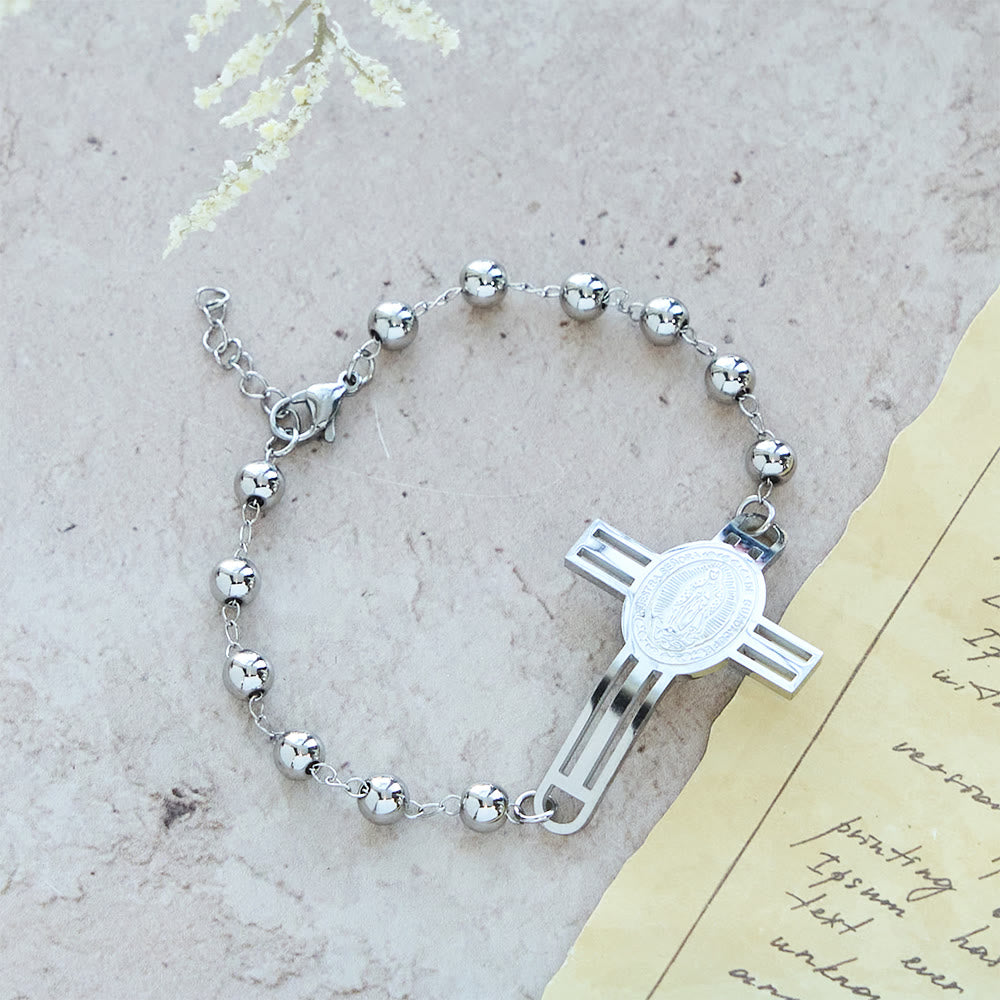 Grace-Filled Beaded Bracelet