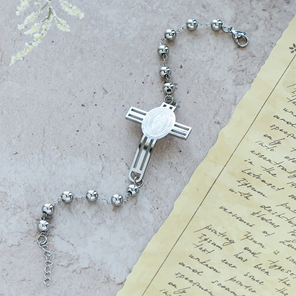 Grace-Filled Beaded Bracelet