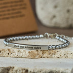 Matthew 19:26 & German Psalm 46:5 Bracelet