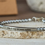 Matthew 19:26 & German Psalm 46:5 Bracelet