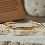 God Is First & Psalm 46:5 Bracelet