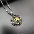 Vintage 3-Color Ephesians 6 Necklace