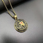 Vintage 3-Color Ephesians 6 Necklace