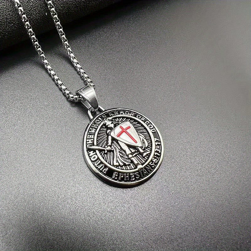 Vintage 3-Color Ephesians 6 Necklace
