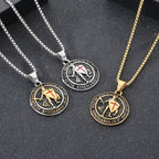 Vintage 3-Color Ephesians 6 Necklace