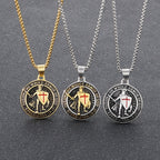 Vintage 3-Color Ephesians 6 Necklace