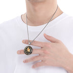 Vintage 3-Color Ephesians 6 Necklace
