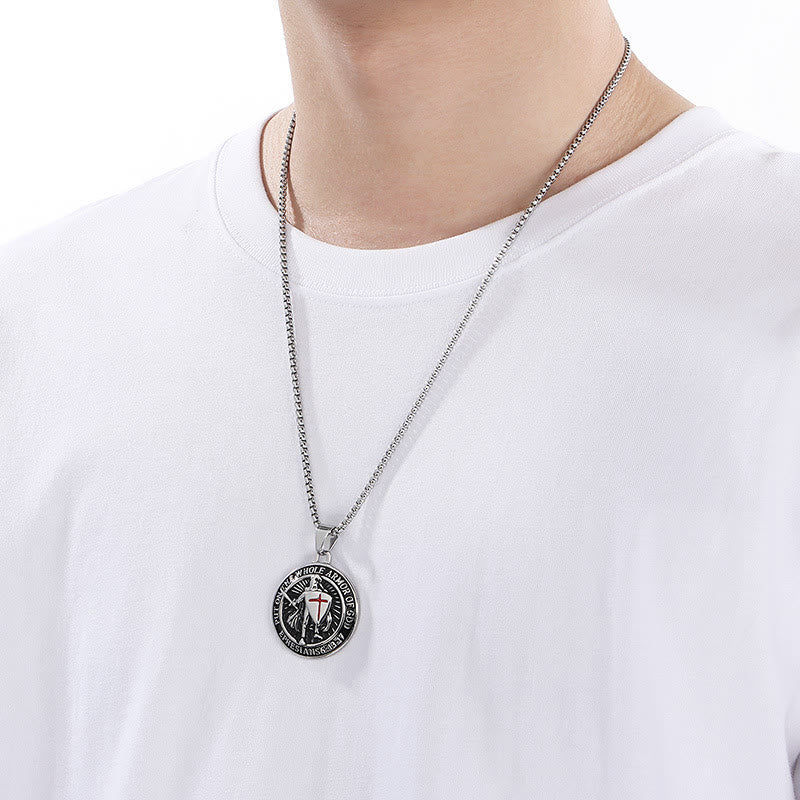 Vintage 3-Color Ephesians 6 Necklace