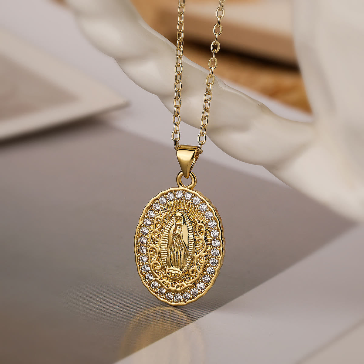 Our Lady Three-Design Necklace