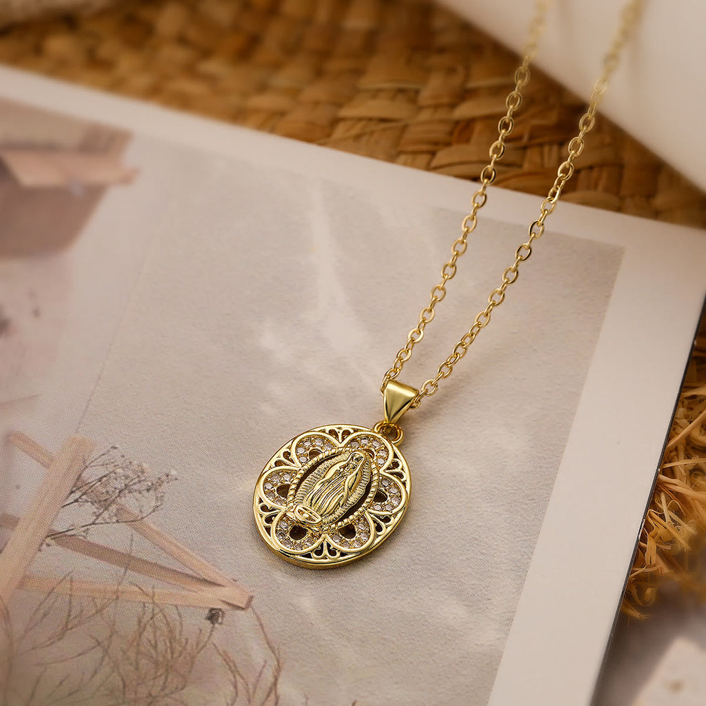 Our Lady Three-Design Necklace