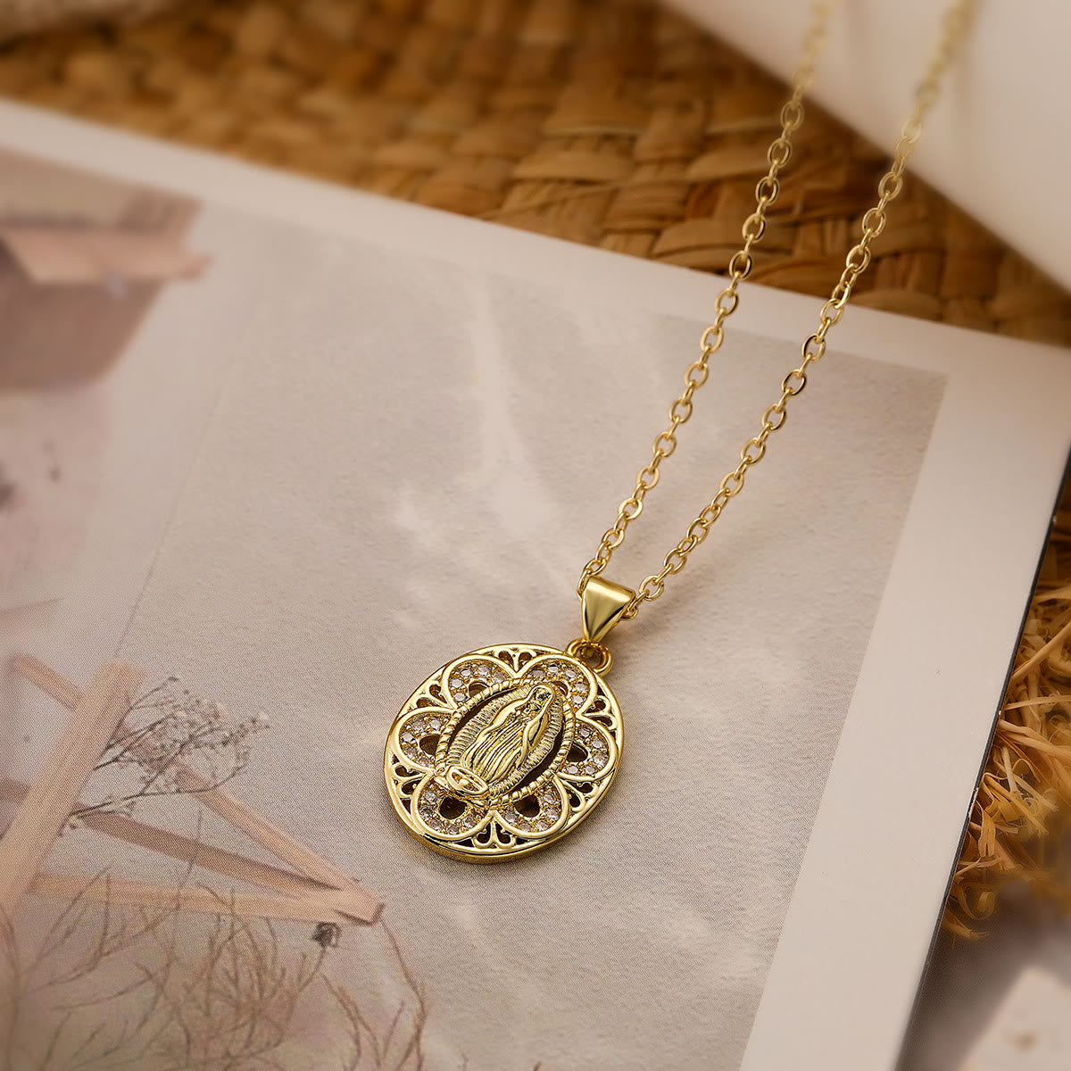 Our Lady Three-Design Necklace
