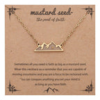 Matthew 17:20 Multi-Shaped Mustard Seed Pendant