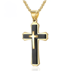 Three-Layer Cross Necklace