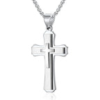 Three-Layer Cross Necklace