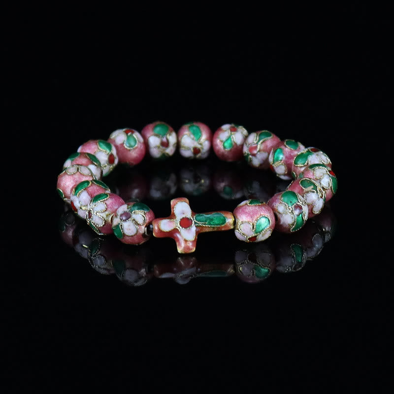 Cloisonné Enamel Filigree Faith Pieces