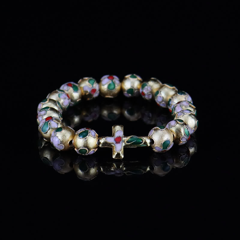 Cloisonné Enamel Filigree Faith Pieces