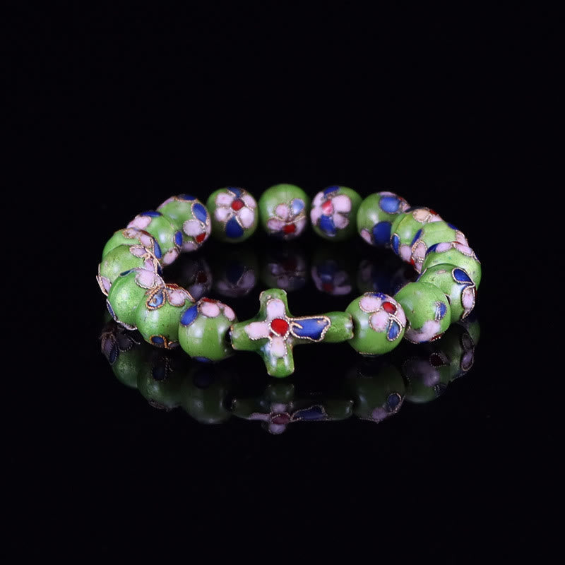 Cloisonné Enamel Filigree Faith Pieces