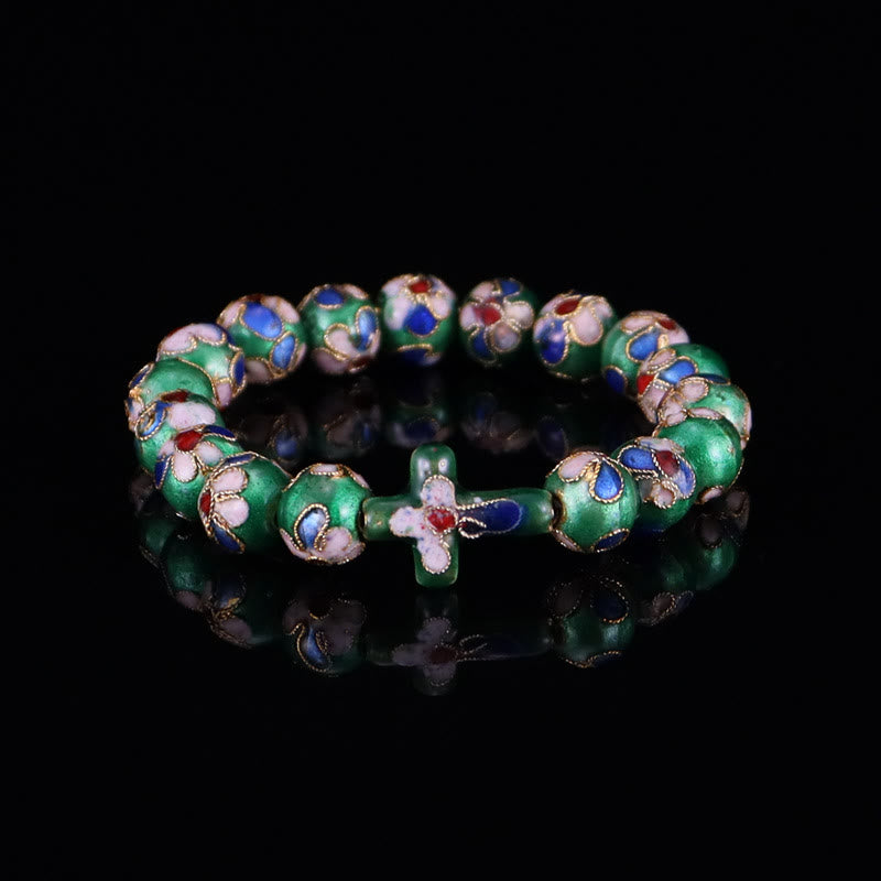 Cloisonné Enamel Filigree Faith Pieces
