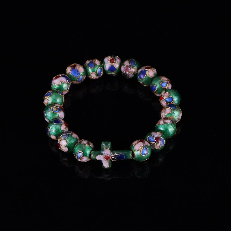 Cloisonné Enamel Filigree Faith Pieces