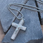 Jesus Crucifix Paved Necklace