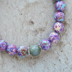 Marbled Purple Agate Bracelet