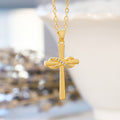 Möbius Cross & Zircon Necklaces