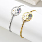 2-Color Mustard Seed & Mountain Bracelet