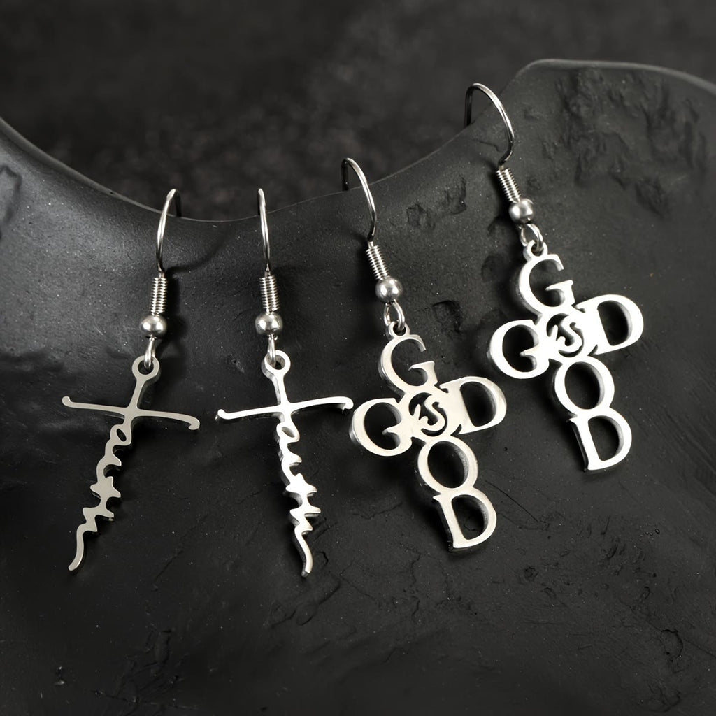 Cross & Grace Faith Earring
