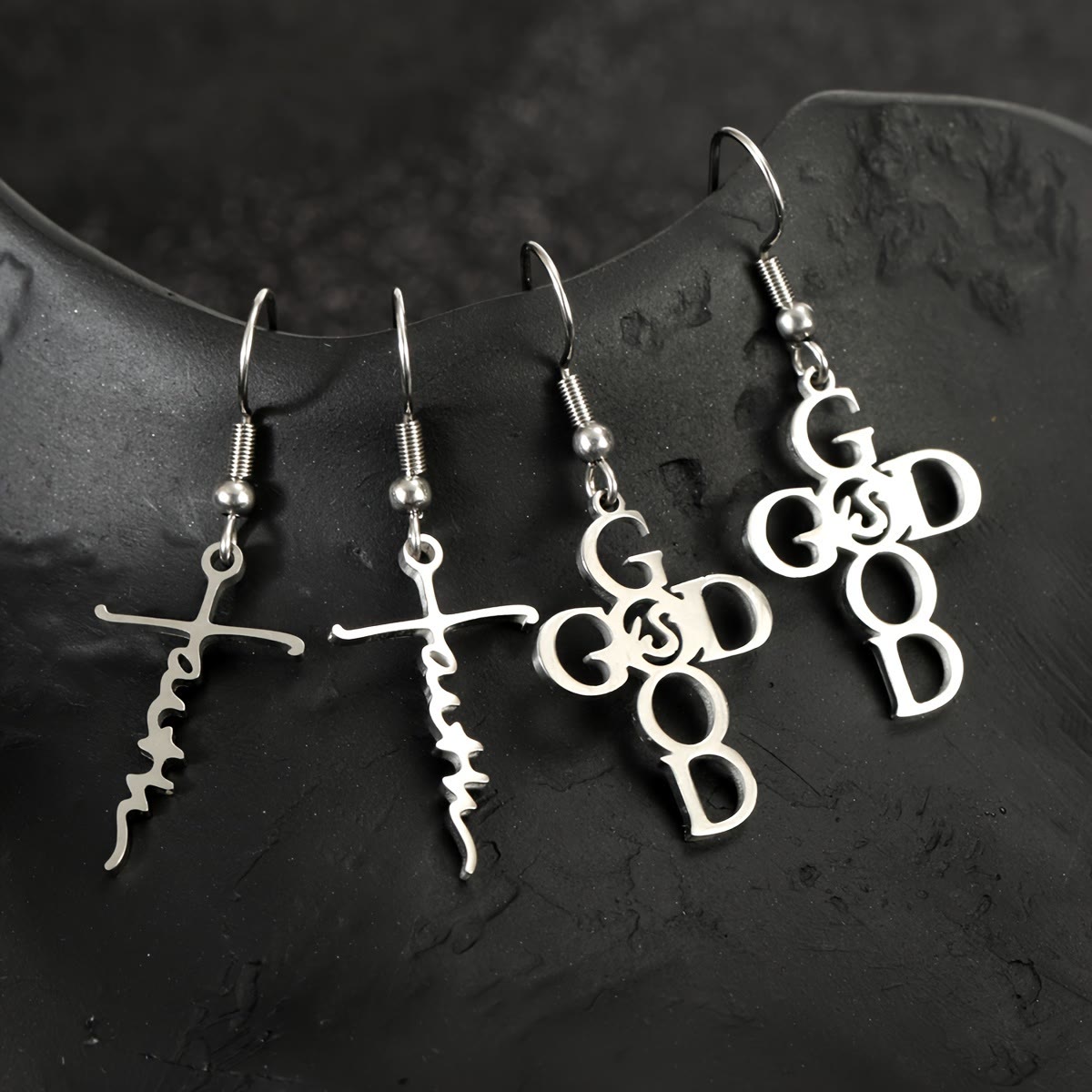 Cross & Grace Faith Earring