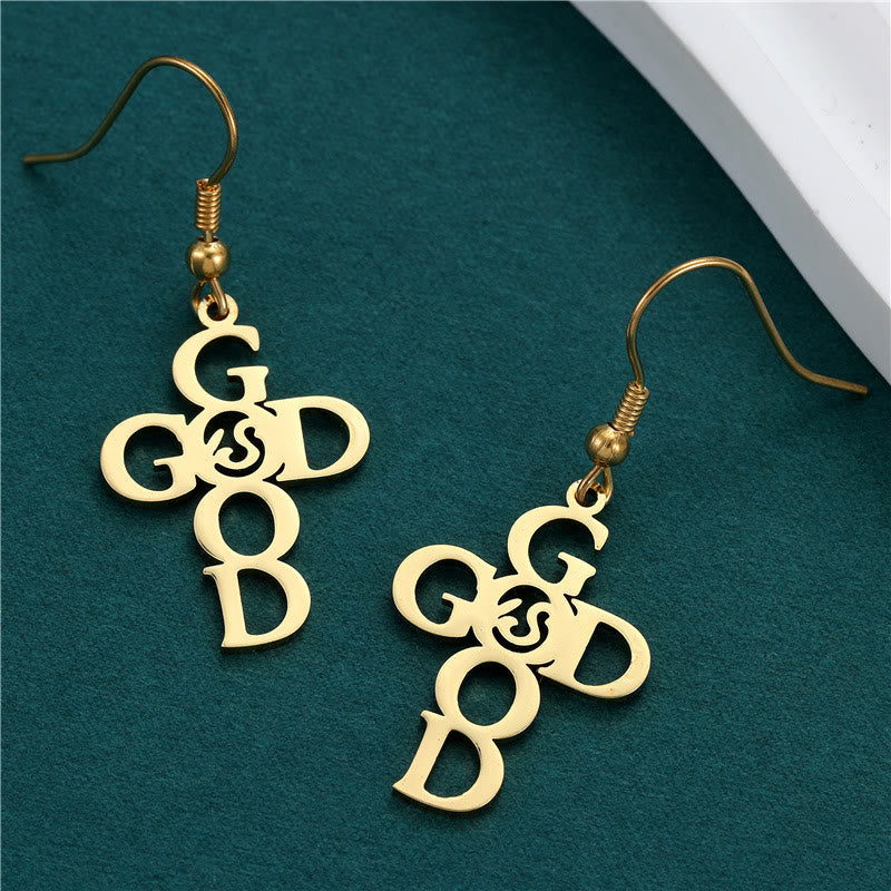 Cross & Grace Faith Earring