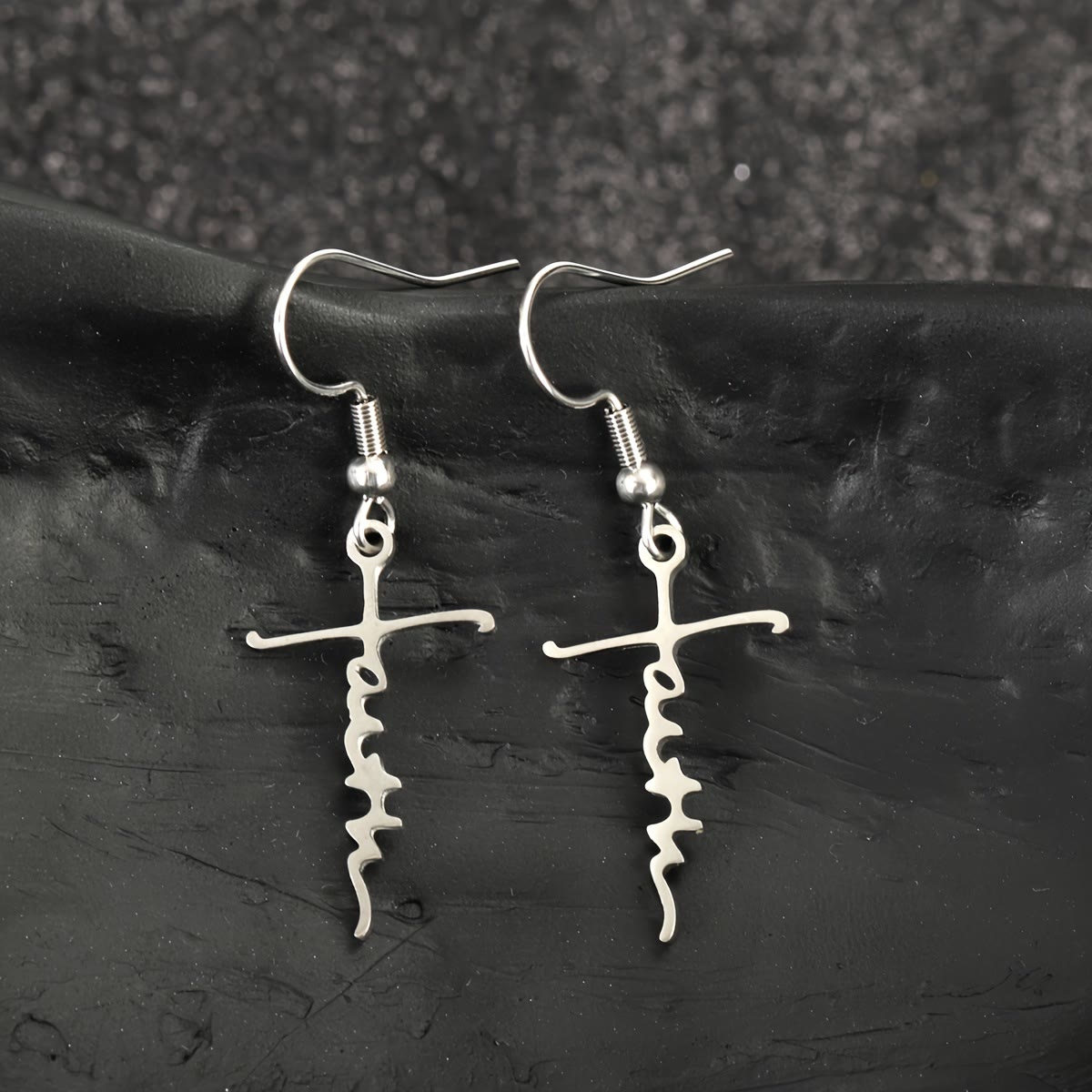 Cross & Grace Faith Earring