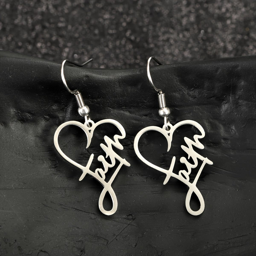 Cross & Grace Faith Earring