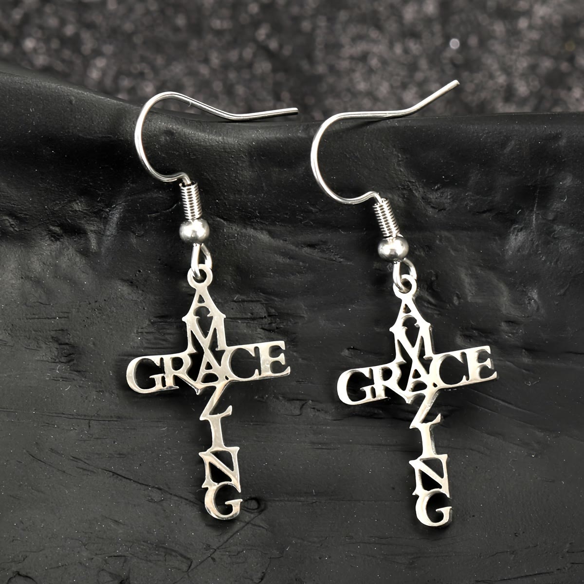 Cross & Grace Faith Earring