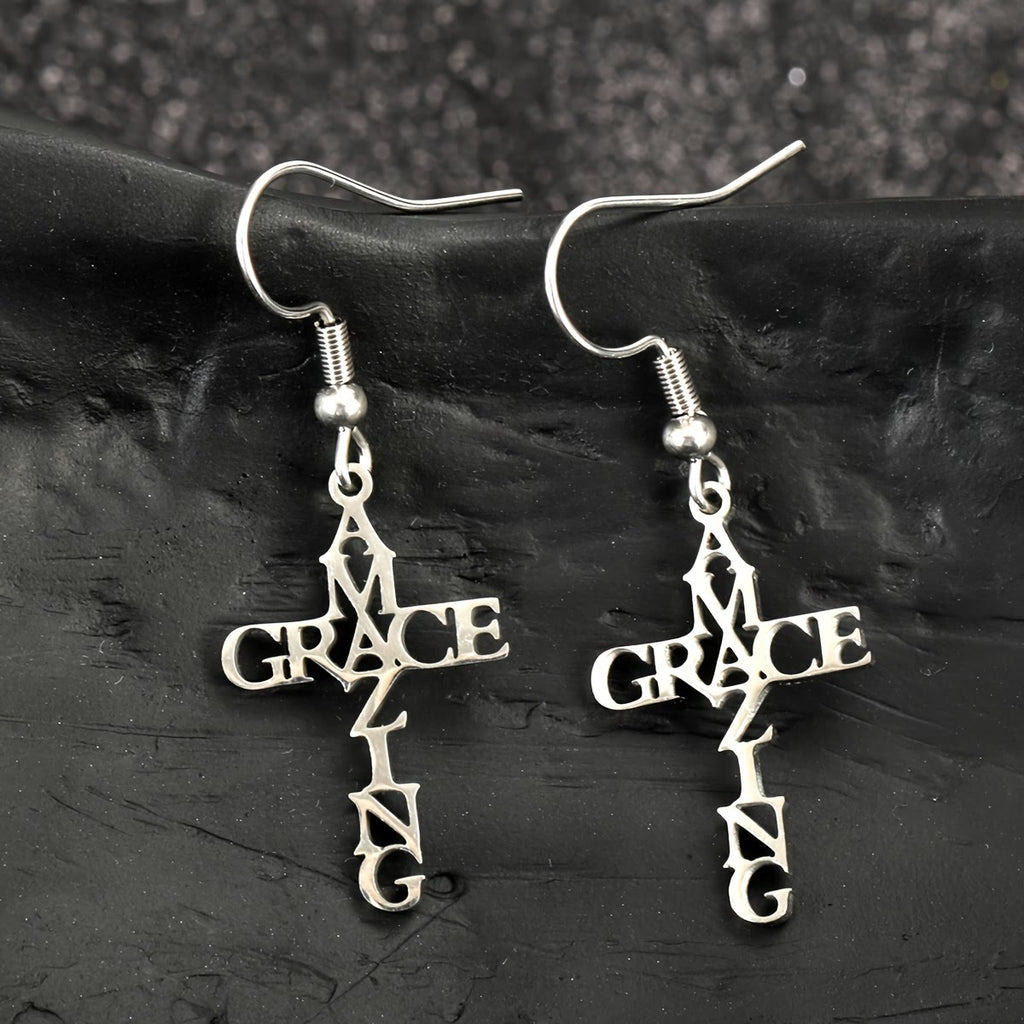 Cross & Grace Faith Earring
