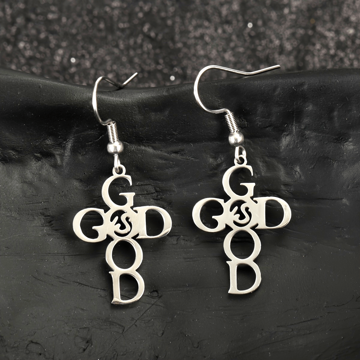 Cross & Grace Faith Earring