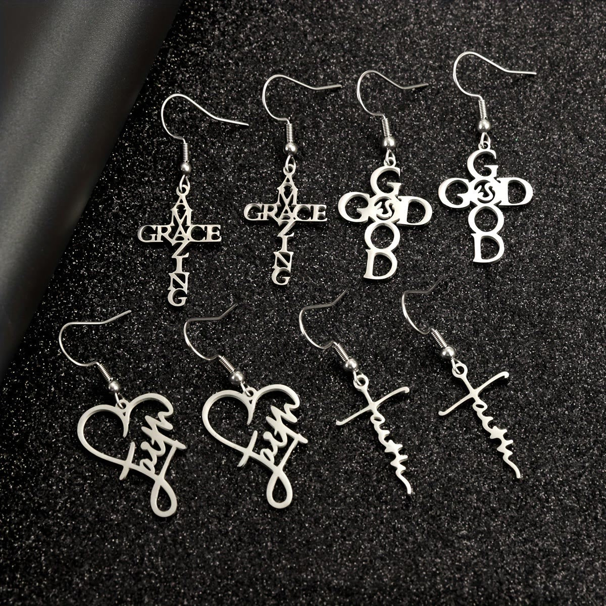 Cross & Grace Faith Earring