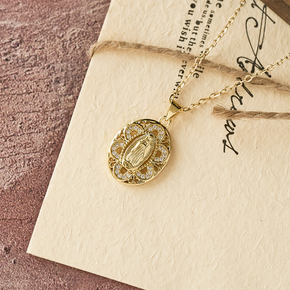 Our Lady Three-Design Necklace