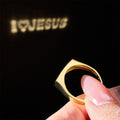 I Love JESUS Light-Sculpted Ring