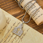 Ornate Cross Pendant Necklace
