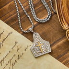 Ornate Cross Pendant Necklace