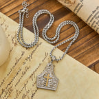 Ornate Cross Pendant Necklace