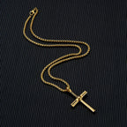 Baseball Motif Cross Pendant
