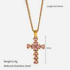 Multi-Design Cross Necklace