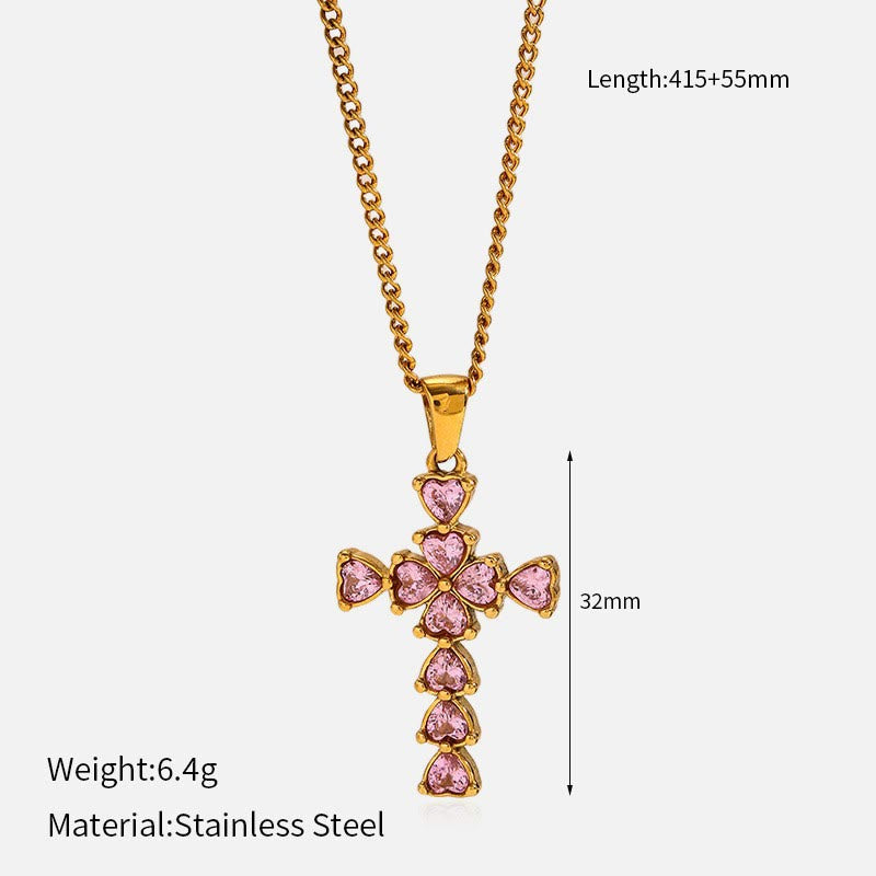 Multi-Design Cross Necklace