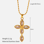 Multi-Design Cross Necklace