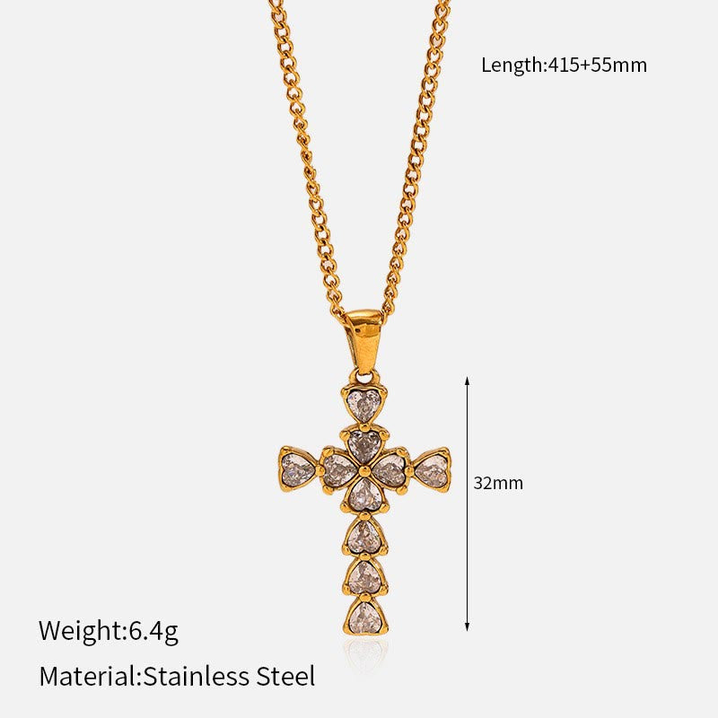 Multi-Design Cross Necklace