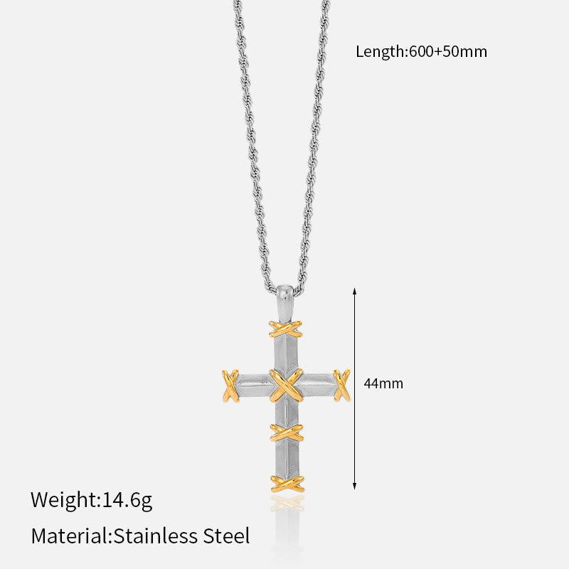 Multi-Design Cross Necklace