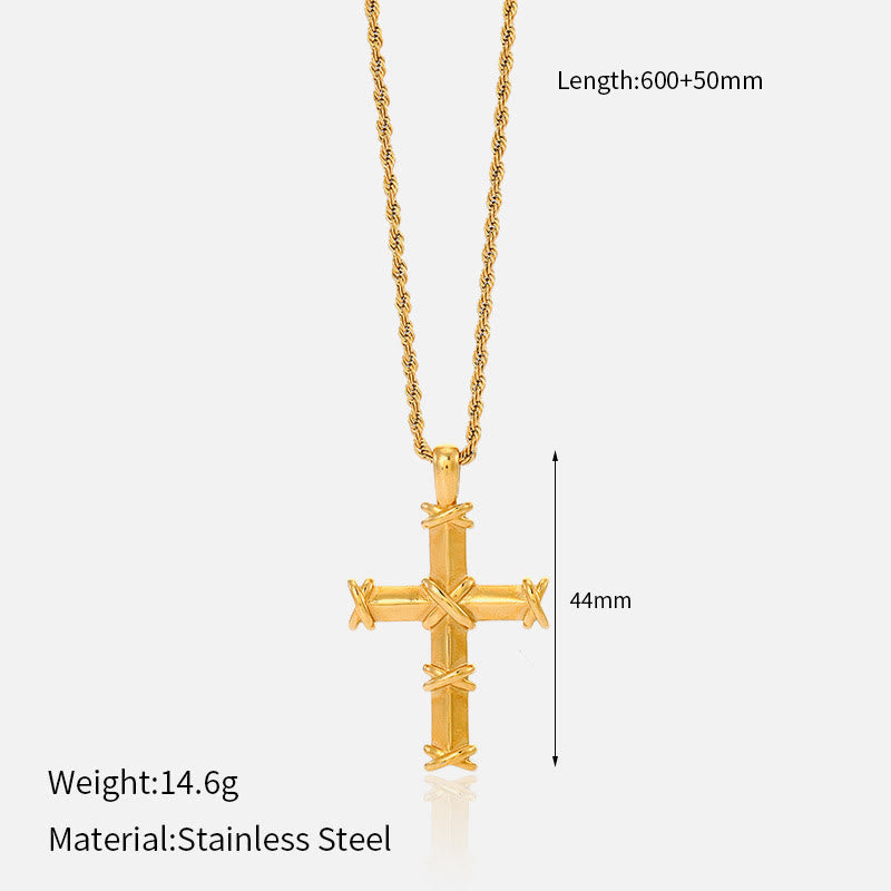 Multi-Design Cross Necklace